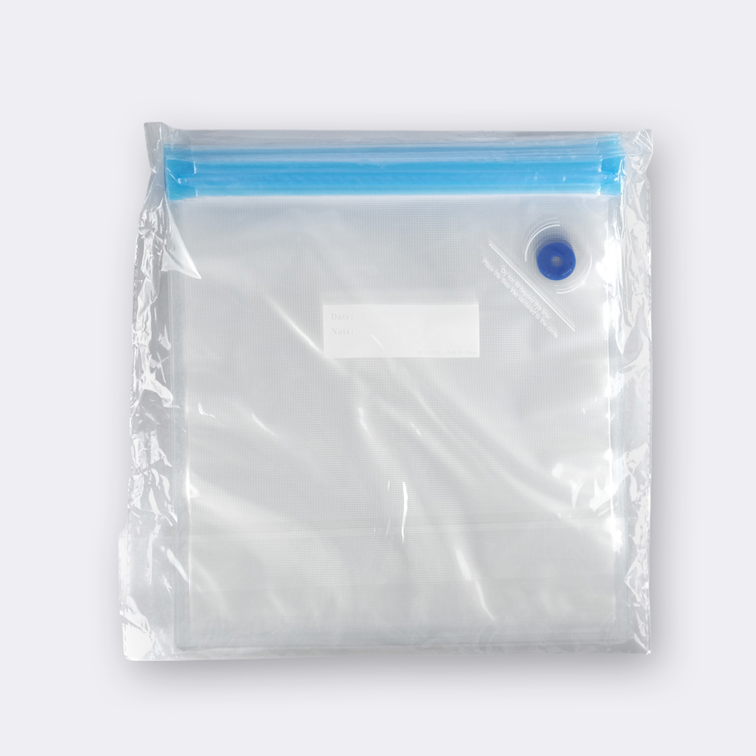 Gambar produk DMJ Plastik Vacuum Makanan Reusable Storage Bag BPA Free 10 PCS 26x28cm - D400