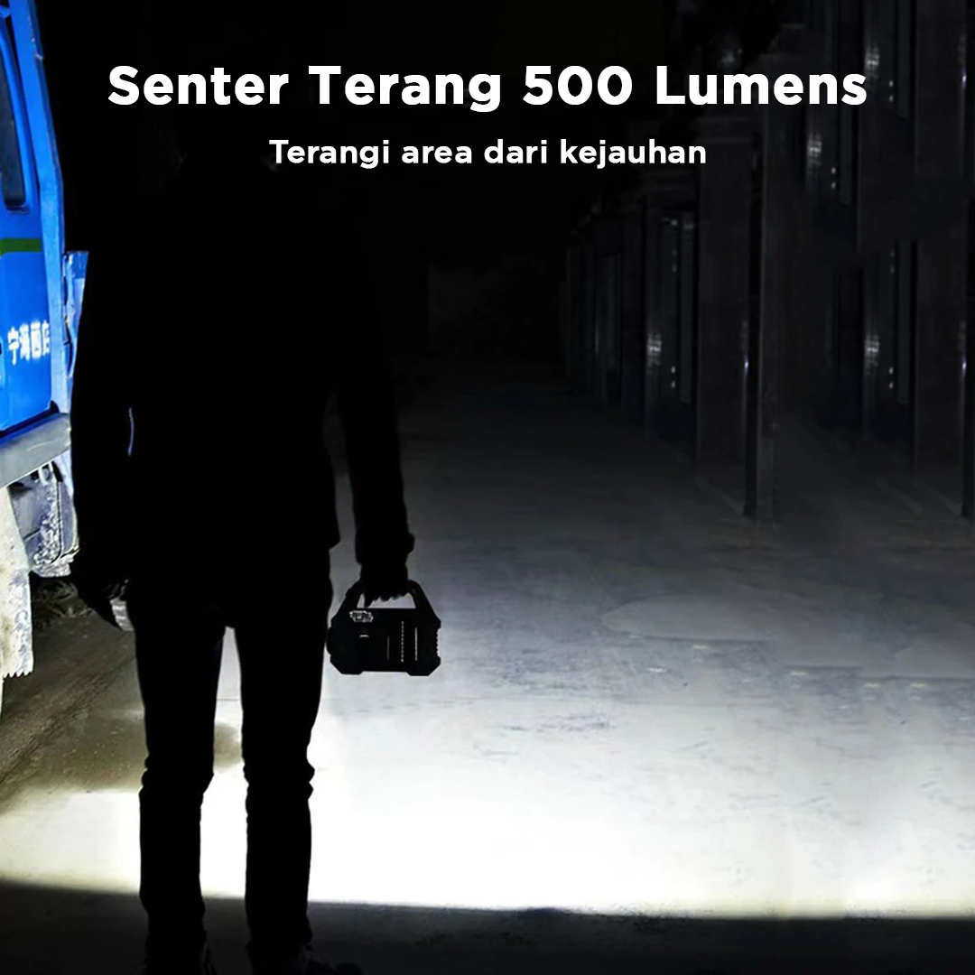 Gambar produk YD Senter Camping Lampu LED Solar Power Rechargeable COB - YD-2205A