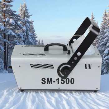 QUNAO Mesin Salju Buatan Snow Machine 4L 1500W with Remote - SM-1500