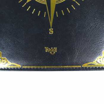 Gambar produk Toddi Buku Jurnal Leather Notebook Diary 300 Halaman with Lock - JJ-03