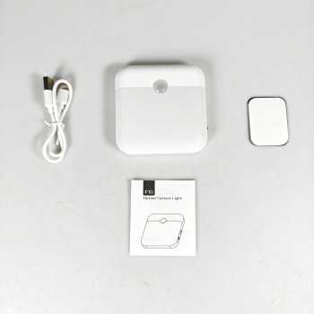 Gambar produk JHYANG Lampu Tidur LED Motion Sensor Bedroom Kitchen Wardrobe Light Cool White - F6