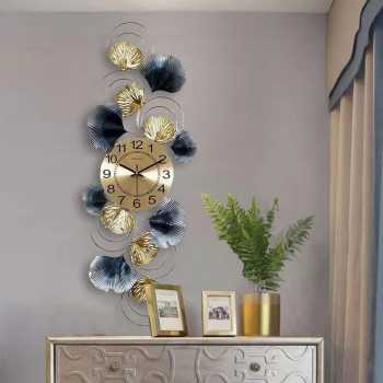 Gambar produk TaffHOME Jam Dinding Dekorasi Quartz Decoration Luxury European Style Vertikal - 2077-9135
