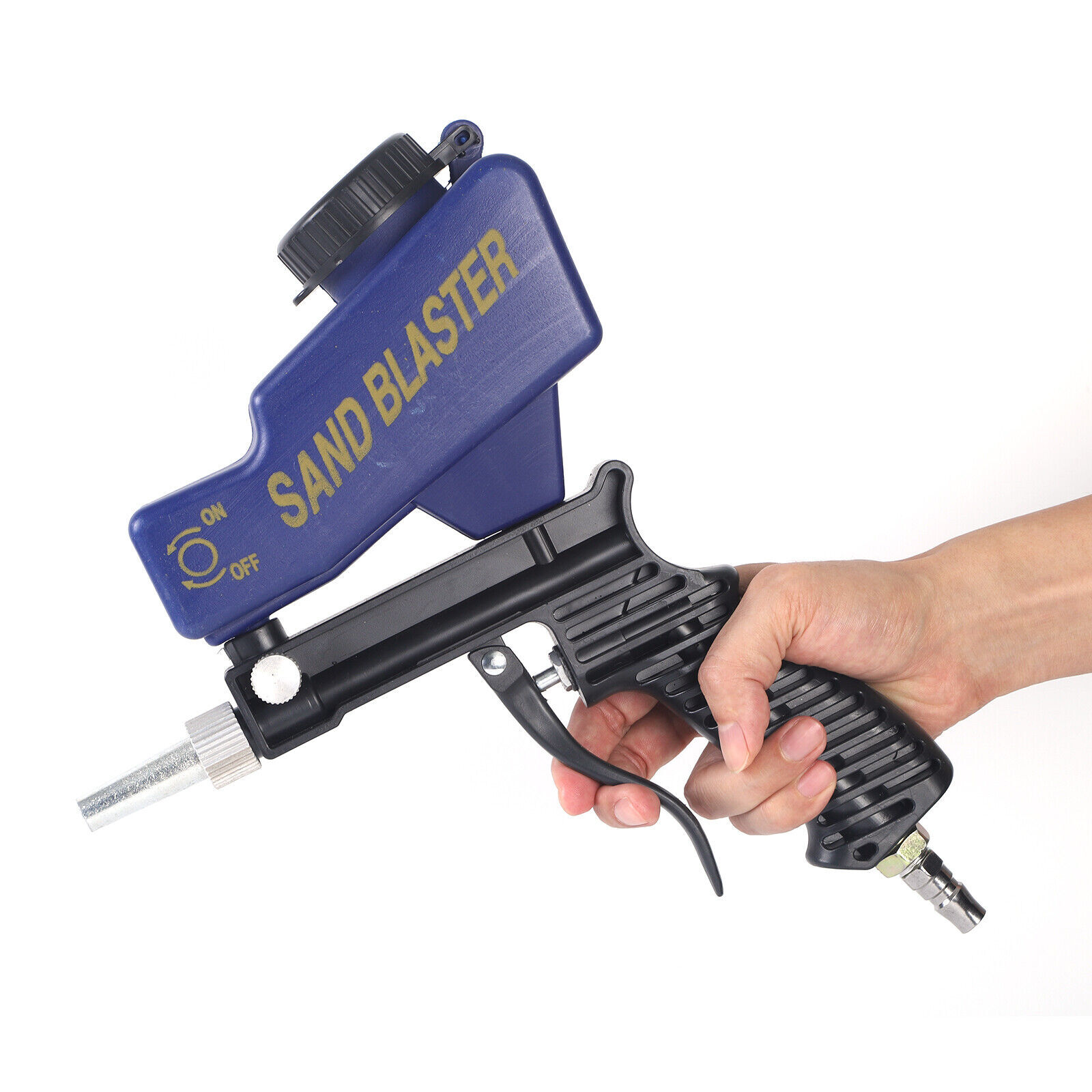 Gambar produk DIZAINLIFE Sand Blaster Gravity Pneumatic Gun Portable 90 PSI - WM-7345R