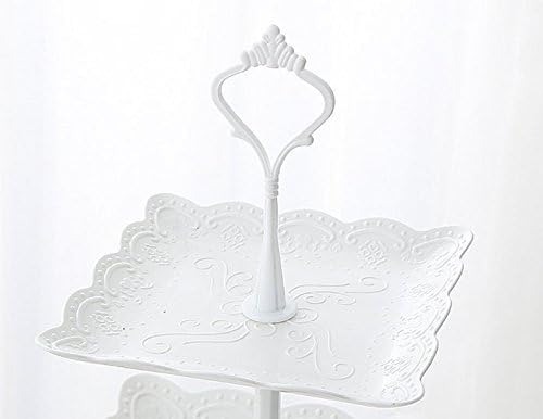 Gambar produk AXOP Rak Kue Susun 3 Tingkat Dessert Cake Rack Table Layer Square - A-13