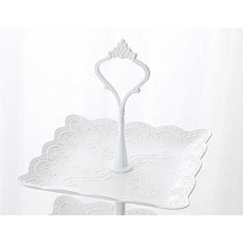 Gambar produk AXOP Rak Kue Susun 3 Tingkat Dessert Cake Rack Table Layer Square - A-13