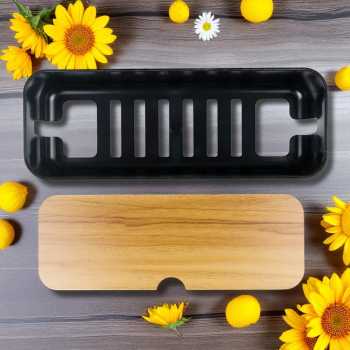 Gambar produk CARPRIE Kotak Kayu Organizer Manajemen Kabel Charger - FT-100
