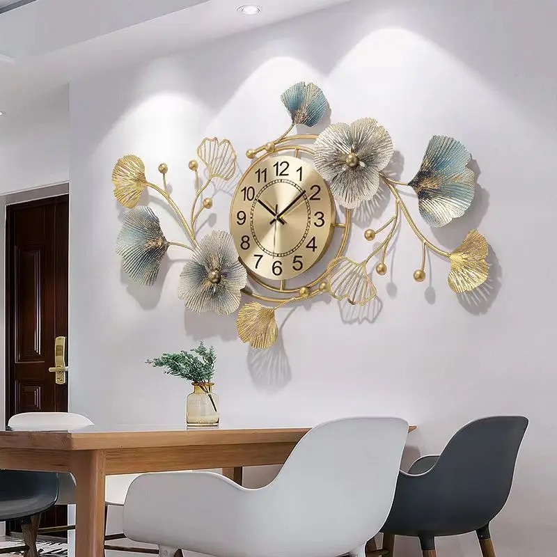 Gambar produk TaffHOME Jam Dinding Quartz Luxury European BAOCE Movement 6168 60cm - 24119C