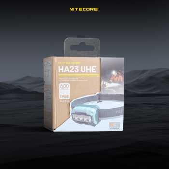 Gambar produk NITECORE Senter Kepala Headlamp LED MCT UHE 3in1 Color IP68 600 Lumens - HA23 UHE