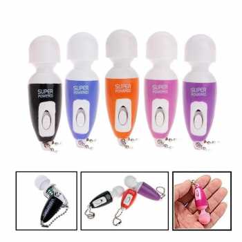 Gambar produk C33 Alat Pijat Tubuh Elektrik Mini Vibrator Massage Stick Keychain - RZL-236