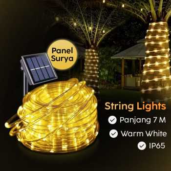 ANBLUB Lampu Hias String Lights Solar Power Waterproof 50 LED 3W 7M - HS-33