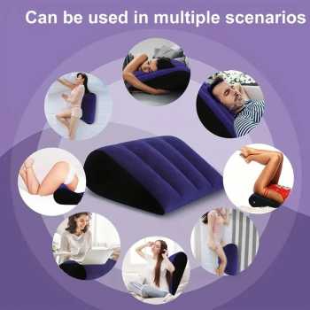 Gambar produk TOUGHAGE Bantal Angin Triangle Inflatable Pillow - PF3101