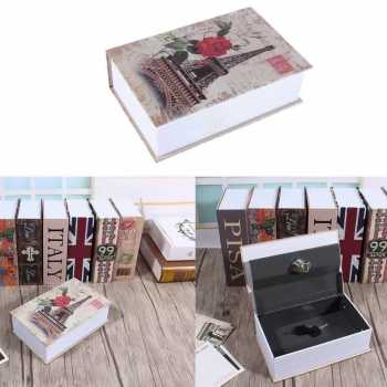 HOMESAFE Kotak Buku Novel Hidden Security Box Book Key Lock Size S - KBS-801