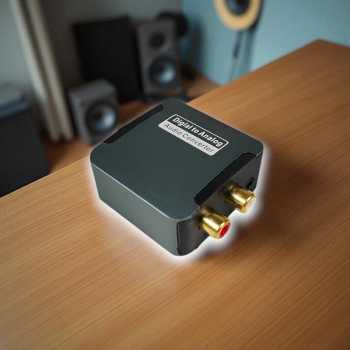 TOSY Konverter Audio Digital to Analog Coaxial Toslink to RCA - TO220
