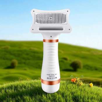 Gambar produk WIDHTER Sisir Pengering Bulu Hewan Anjing Kucing 2 in 1 Portable 300W - HG-HZP-10