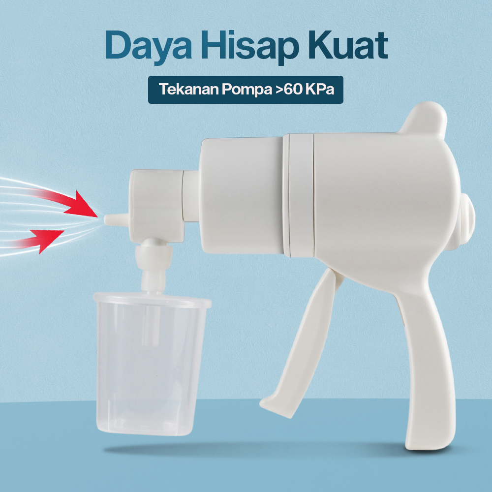 Gambar produk FenQi Alat Penyedot Dahak Manual Negative Pressure Sputum Suction - FZ-I