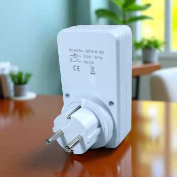Gambar produk Fascia Mechanical Timer Switch Analog 24 Jam 16A 220V 3600W - MT01A-VN
