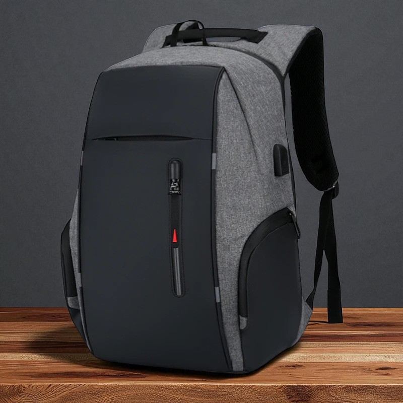 Gambar produk CEAVNI Tas Ransel Laptop Backpack 15.6 Inch with USB Charger Port - CV9032