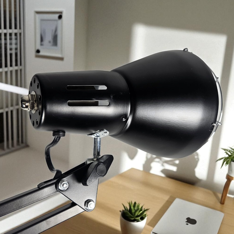 Gambar produk FRMN Dudukan Lampu Terapi Infrared Physiotherapy Long Arm E27 150W - F-150