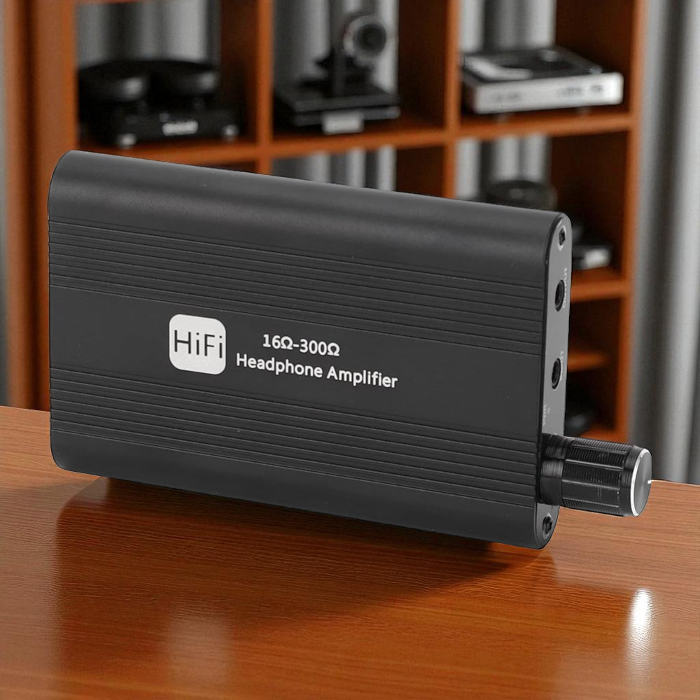 Gambar produk OOTDTY Portable Headphone Amplifier HiFi 16-300 Ohm - D3CS