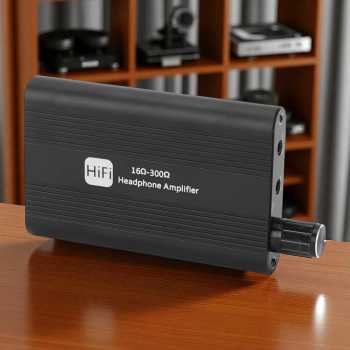 Gambar produk OOTDTY Portable Headphone Amplifier HiFi 16-300 Ohm - D3CS