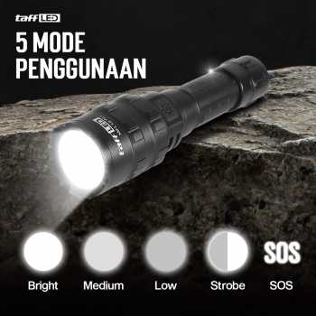 Gambar produk TaffLED Senter LED Torch Hunting Cree XM-L L2 6500 Lumens - 701