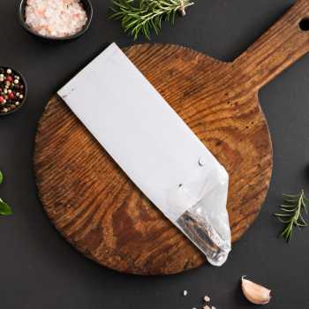Gambar produk KOBACHI Pisau Daging Damascus Pattern Steel 5Cr15 31.5cm Cleaver Knife - DMC4