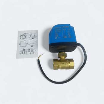 Gambar produk GRT Solenoid Valve Two Way Ball Brass Normally Close 220V 3/4 Inch - BTQ2024-H50