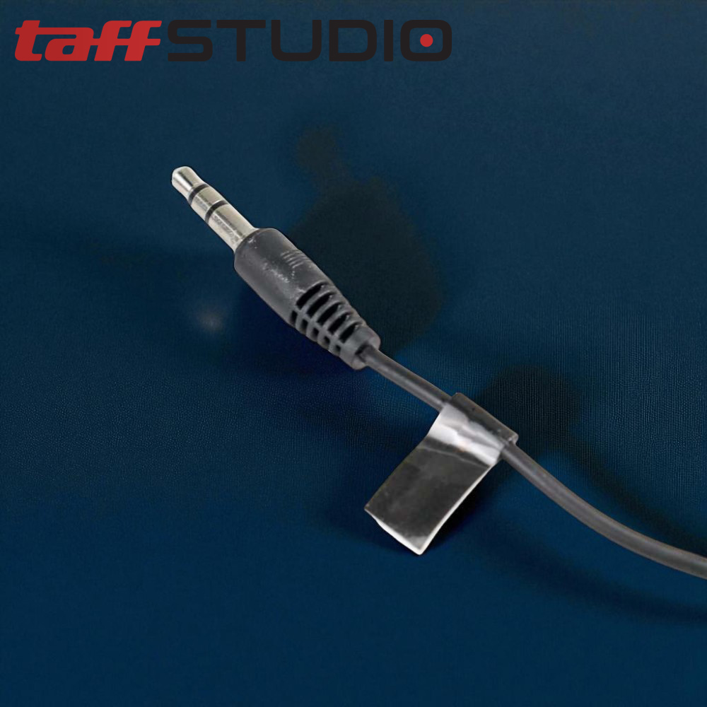 Gambar produk TaffSTUDIO 3.5mm Microphone Clip for Smartphone Laptop Tablet 1.5M - SR-503
