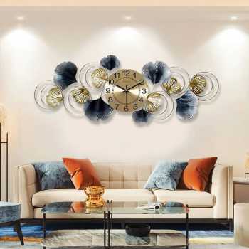 TaffHOME Jam Dinding Dekorasi Quartz Decoration Luxury European Style - 2077-9135