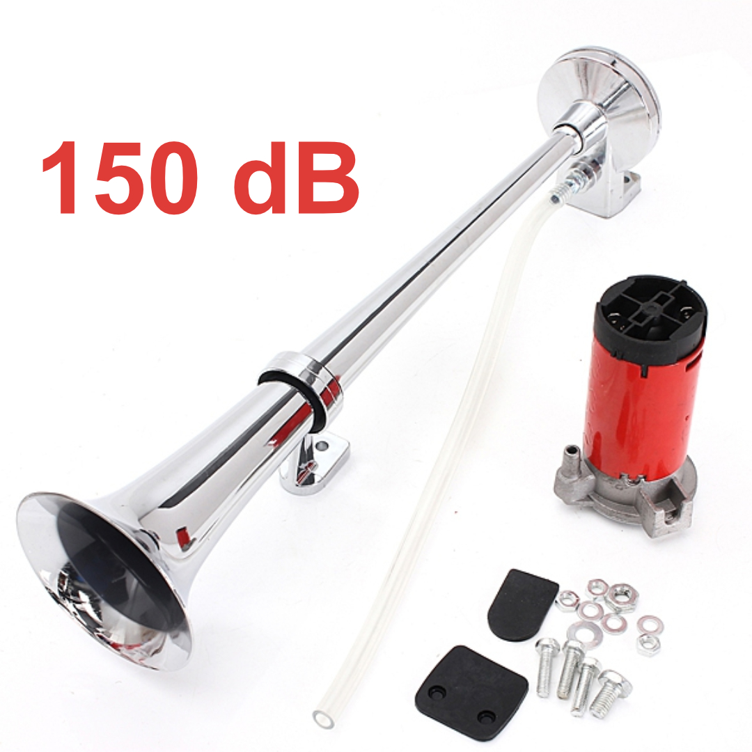 Gambar produk OTOHEROES Klakson Trompet Mobil Loud Air Horn 150 dB 12 V - JD4001