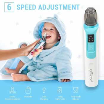 Gambar produk TaffOmicron Baby Nasal Aspirator Alat Penyedot Ingus 6 Level 500mAh - ZLY-018