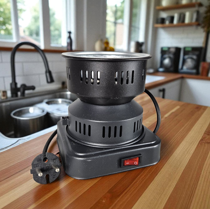 Gambar produk JZ Kompor Listrik Mini Pemanas Arang Hookah BBQ Charcoal Burner 500W - ZD-A016