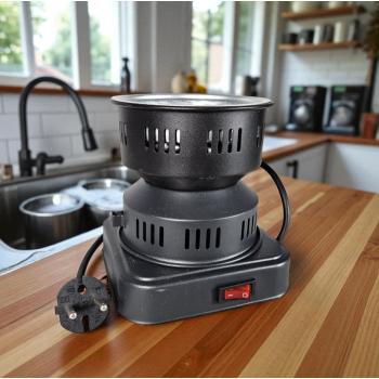 Gambar produk JZ Kompor Listrik Mini Pemanas Arang Hookah BBQ Charcoal Burner 500W - ZD-A016