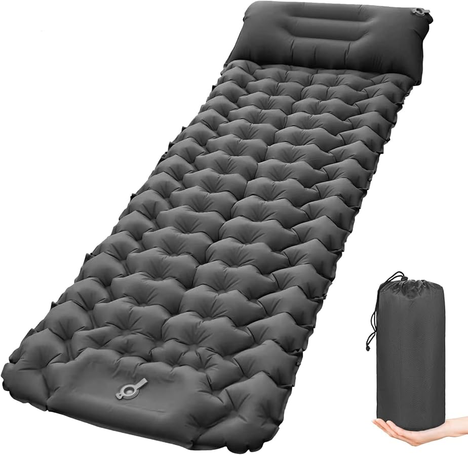 Gambar produk LISM Kasur Matras Angin Manual Sleeping Pad Waterproof Single - LS18Z