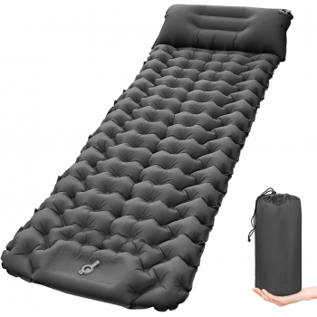 LISM Kasur Matras Angin Manual Sleeping Pad Waterproof Single - LS18Z
