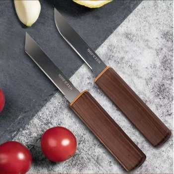 Gambar produk KNIFEZER Pisau Dapur Serbaguna 2in1 Stainless 5Cr13MoV Kitchen Knife - SJA0-87