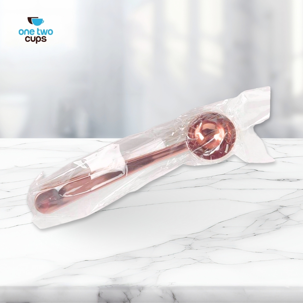 Gambar produk One Two Cups Sendok Takar Kopi Teh Measuring Spoon with Clip - G166