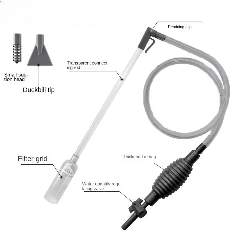 Gambar produk FISHERY Pembersih Akuarium Manual Fish Tank Water Changer 1.7M - FH17M