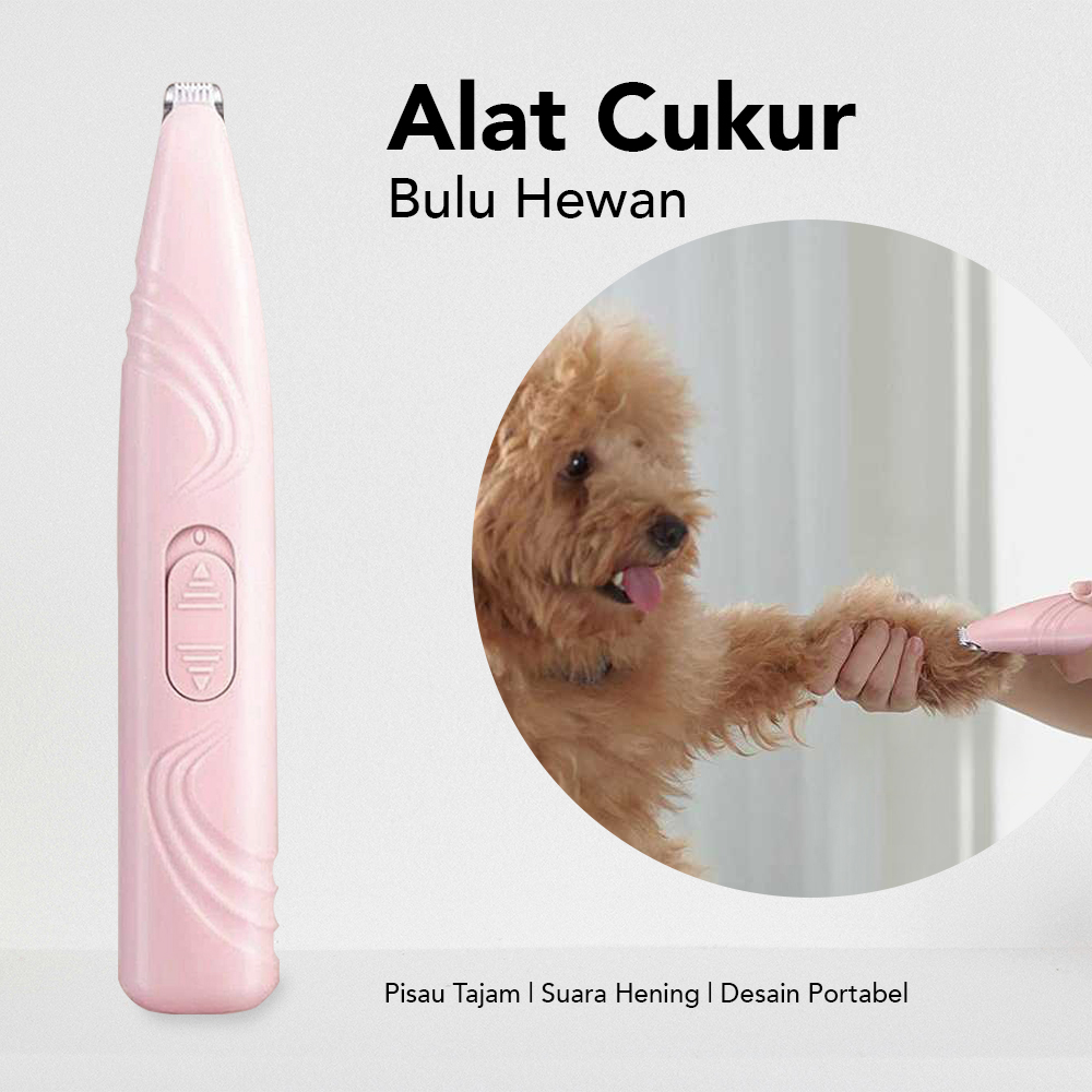 Gambar produk LEYOUFU Alat Cukur Bulu Hewan Peliharaan Elektrik Mini Pet Grooming - SN-16