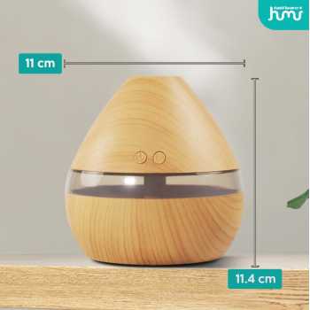 Gambar produk Taffware HUMI Air Humidifier Mini Ultrasonic Aroma Diffuser LED 300ml - H218