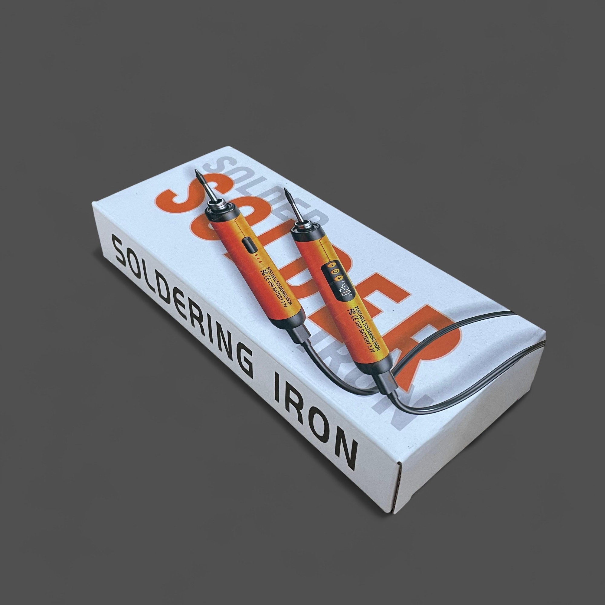 Gambar produk LEFAVOR Solder Adjustable Temperature Fast Heating LCD Type-C 1000mAh - TK-USB-B