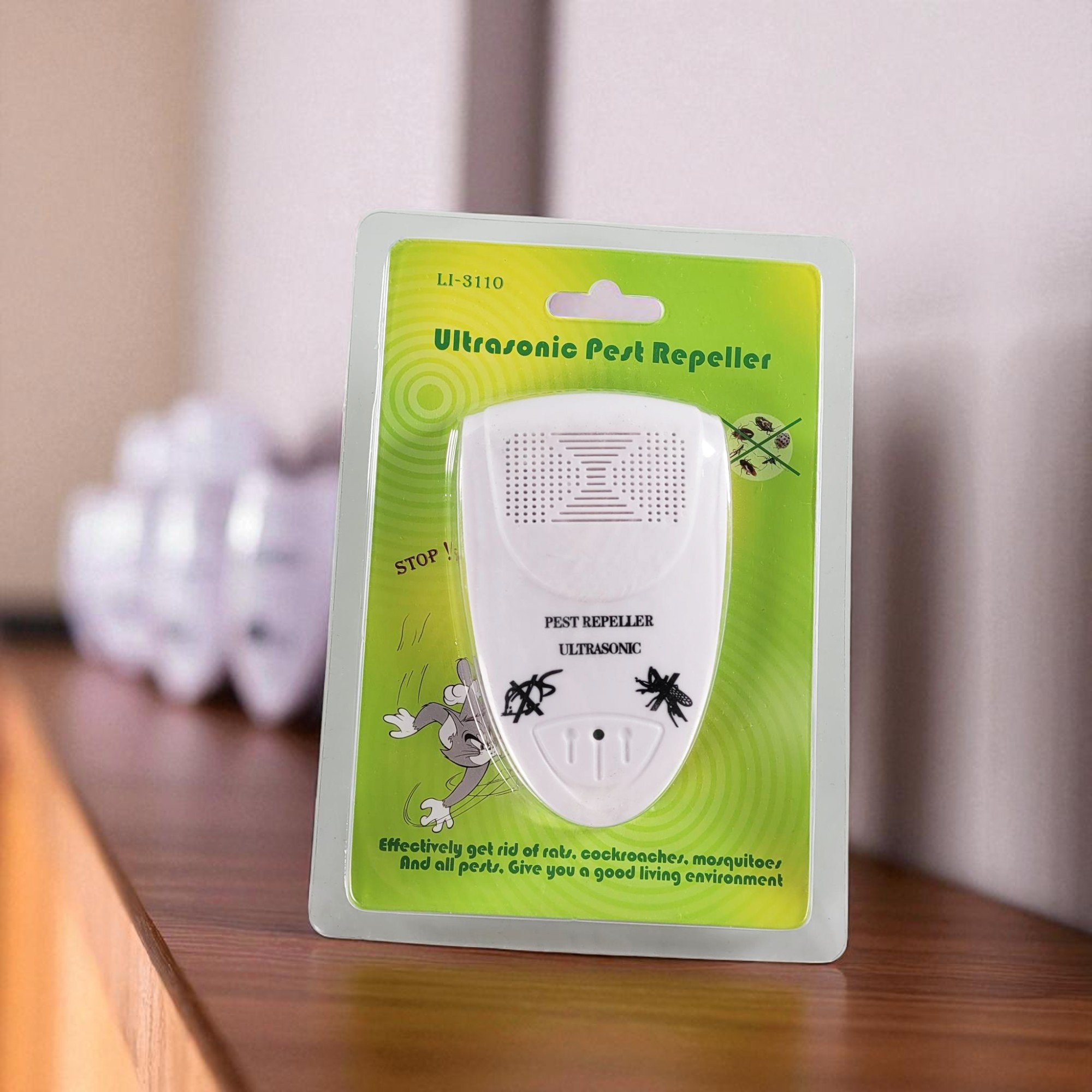 Gambar produk Bug Scare Ultrasonic Rat Pest Control Repeller Anti Nyamuk - LI-3110