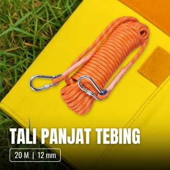 RayMING Tali Outdoor Darurat Panjat Tebing Survival Fire Rope 20M - RM-20