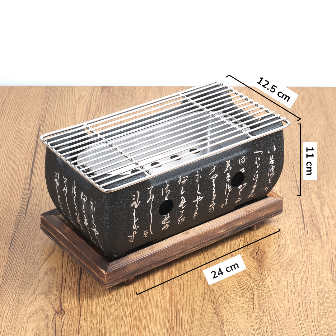 Gambar produk Aihogard Alat Panggang Arang Portable BBQ Japanese Grill Stove - H02