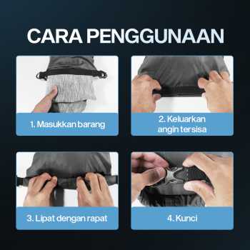 Gambar produk SUBITO Tas Outdoor Waterproof Storage Bag Drybag 35L - JP727