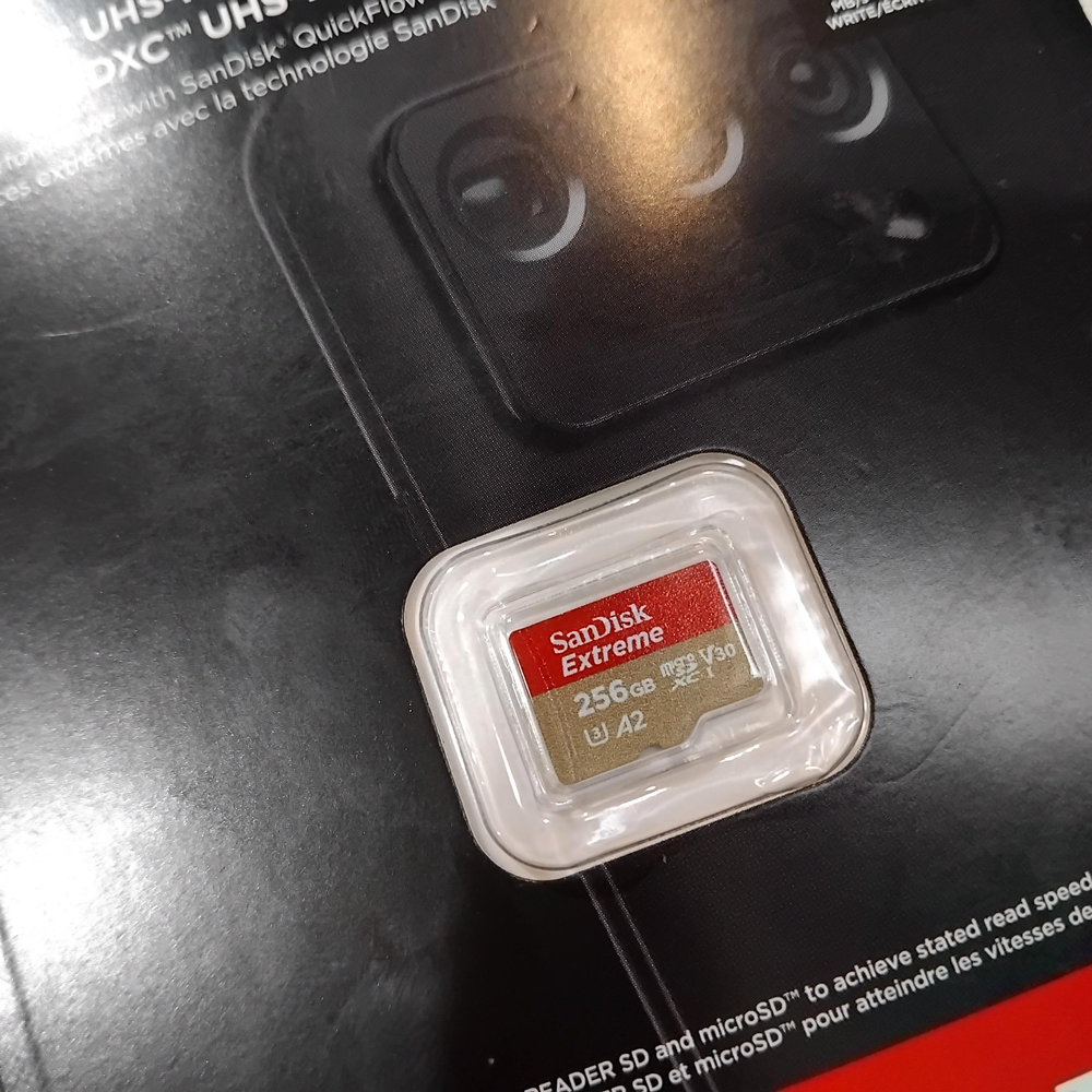 Gambar produk SanDisk Extreme microSDXC V30 A2 U3 256GB-SDSQXAV-256G