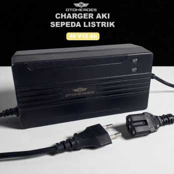 OTOHEROES Charger Aki Sepeda Listrik Smart Battery Charger Portable - YF2025