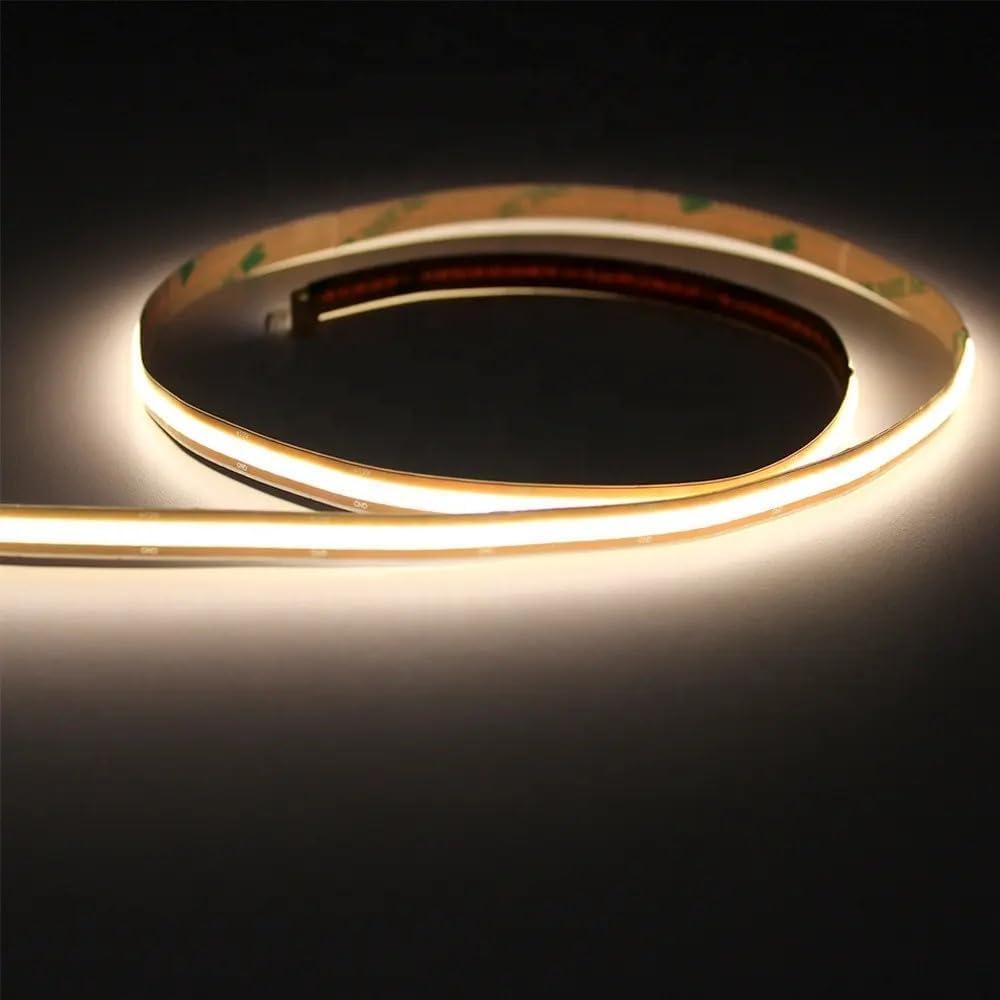 Gambar produk XNBADA Lampu COB LED Strip Fleksibel 320 LED 24V 10W 5M Warm White - XNB320