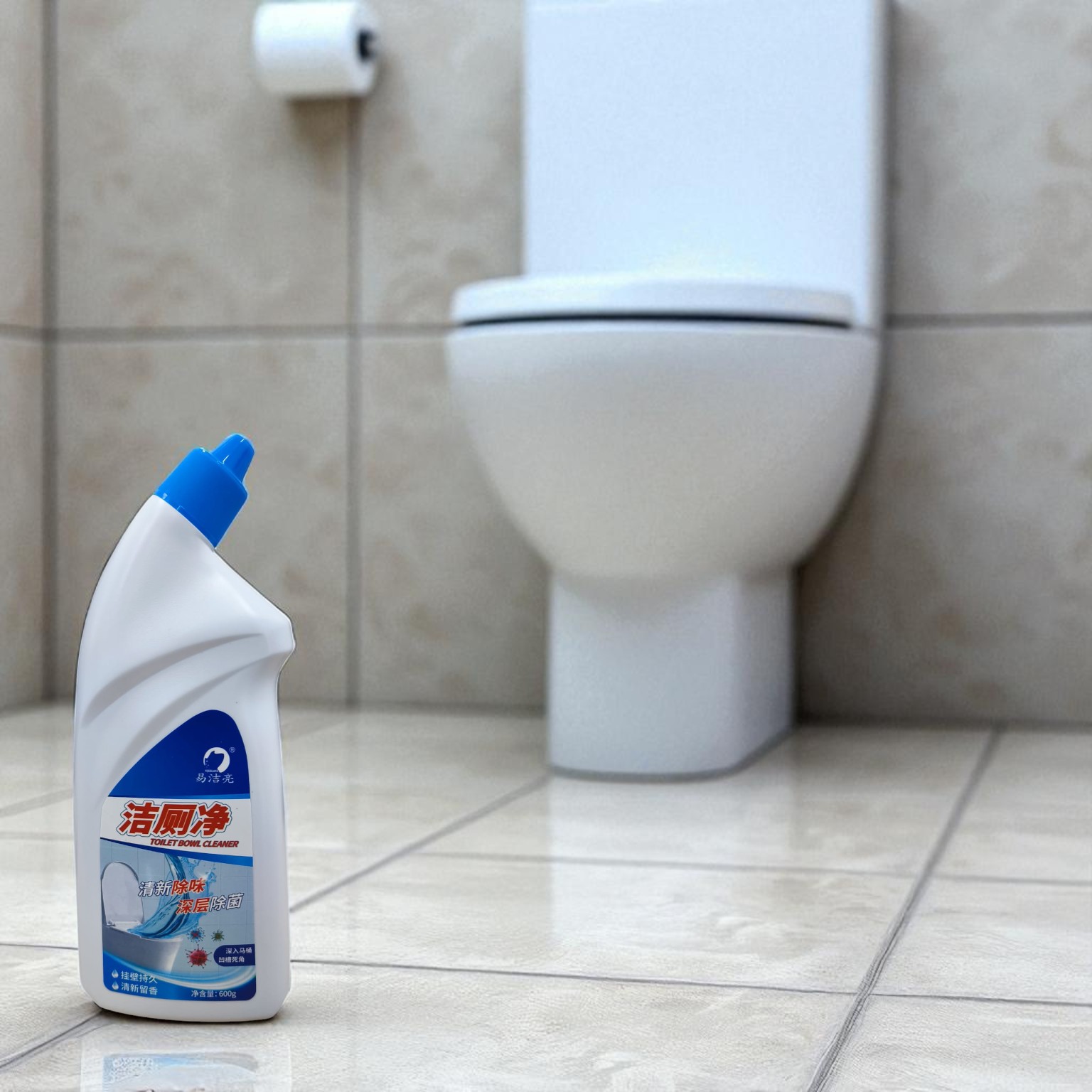 Gambar produk Yi Jie Liang Pembersih WC Kloset Deodoran Toilet Cleaning Liquid 600ml - YJL-6ML