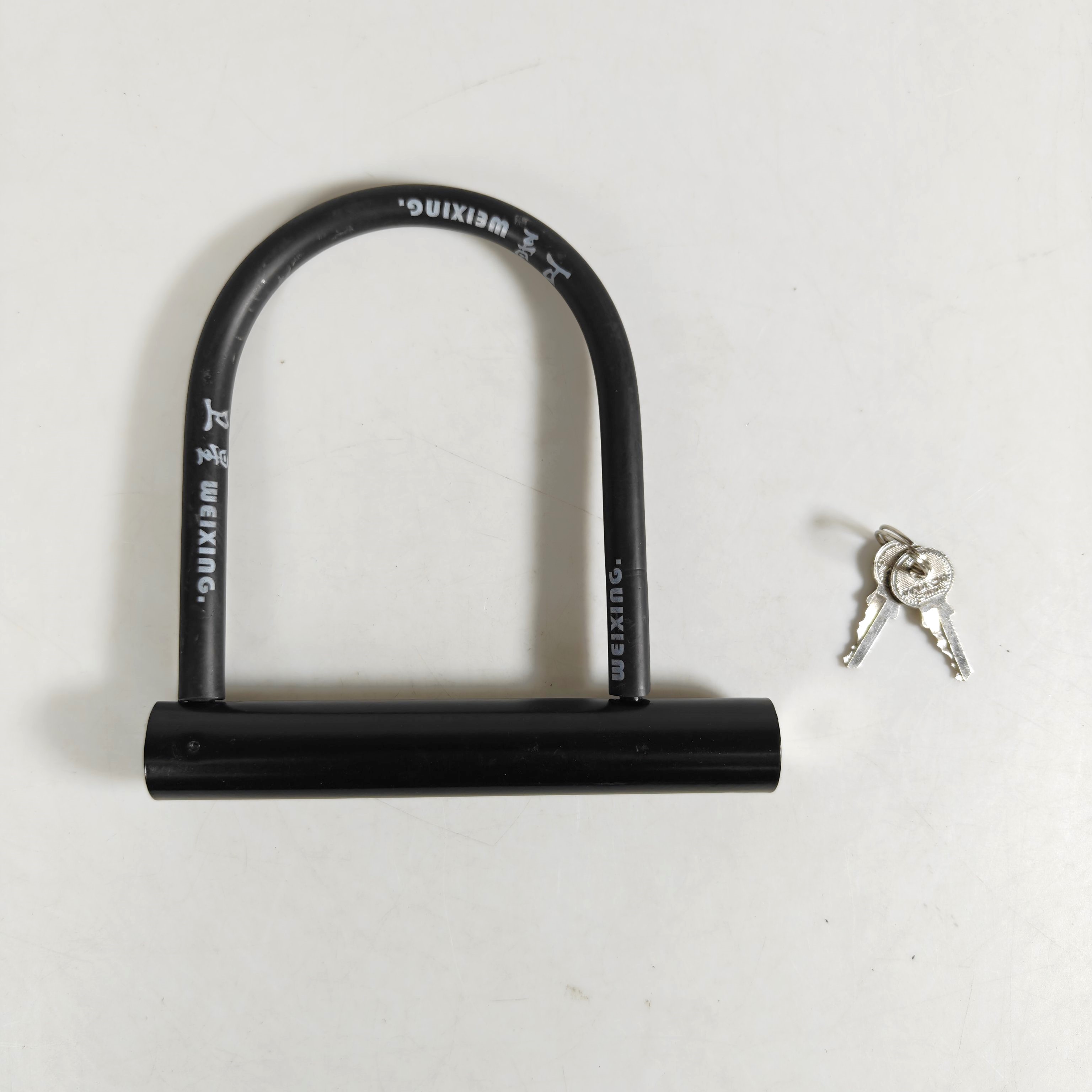 Gambar produk WEIXING Gembok Sepeda Anti Maling U-Lock Bicycle with Key - 819